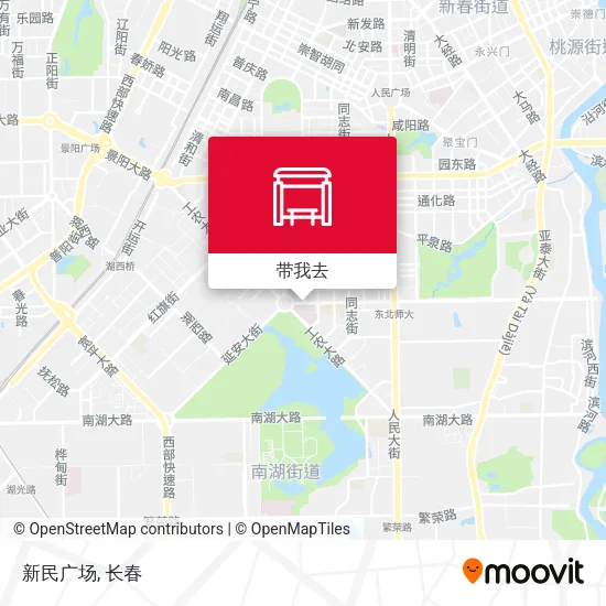 新民广场地图