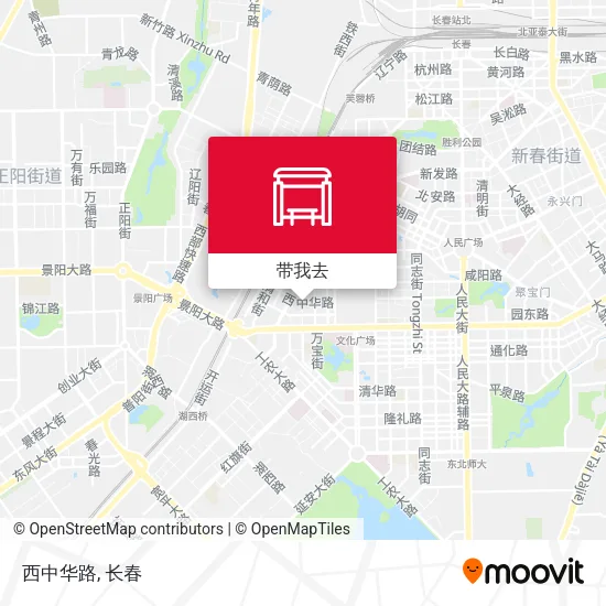 西中华路地图
