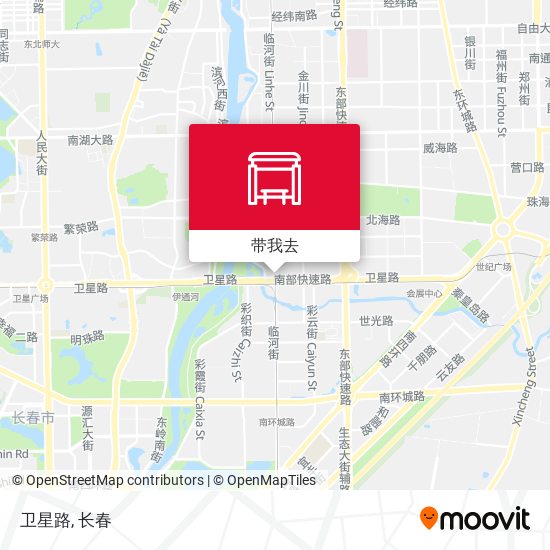 卫星路地图
