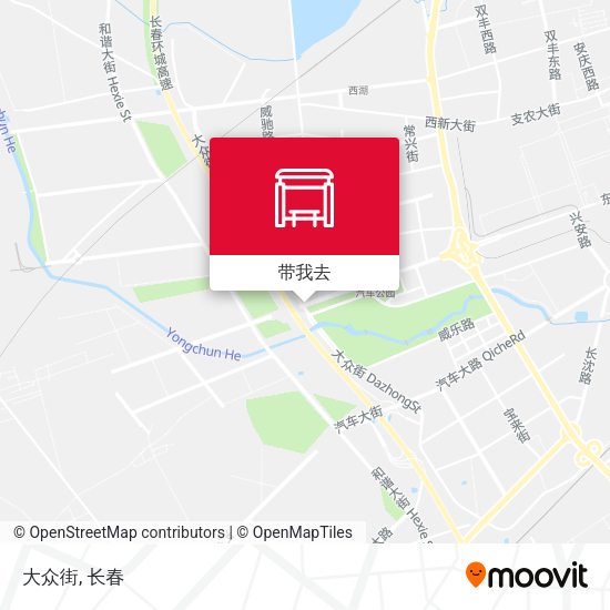 大众街地图