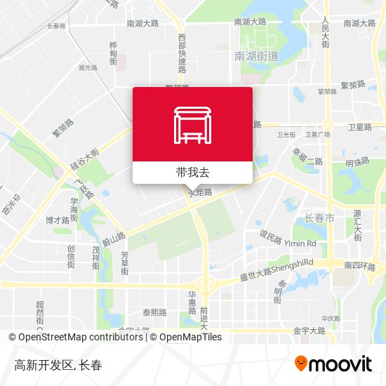 高新开发区地图