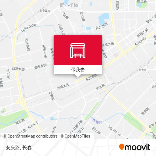 安庆路地图