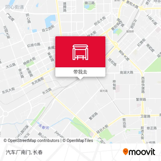 汽车厂南门地图