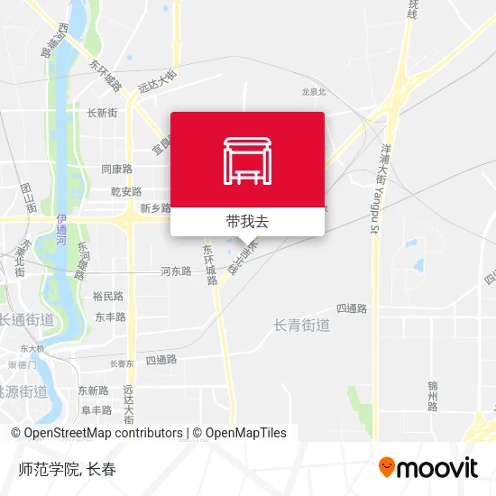 师范学院地图