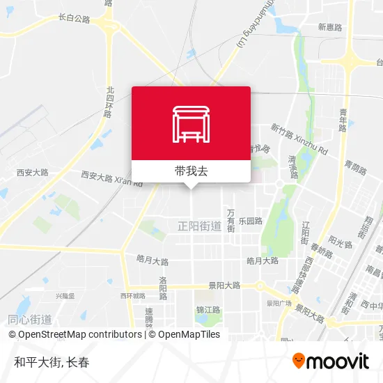和平大街地图