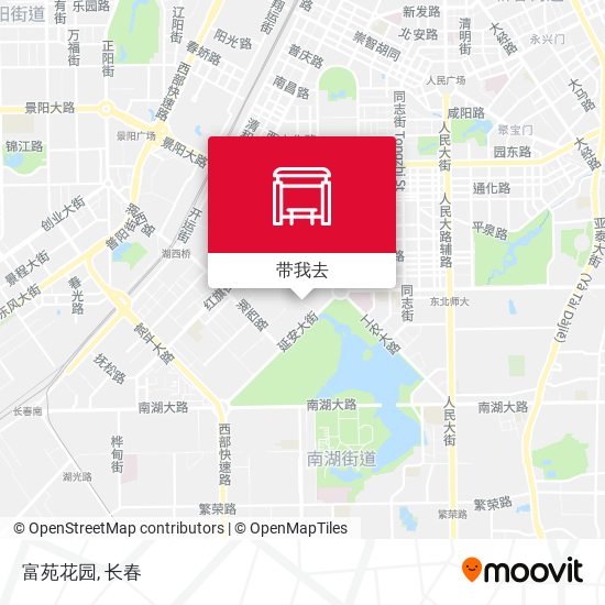 富苑花园地图