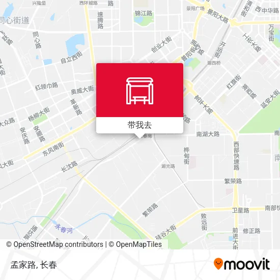 孟家路地图