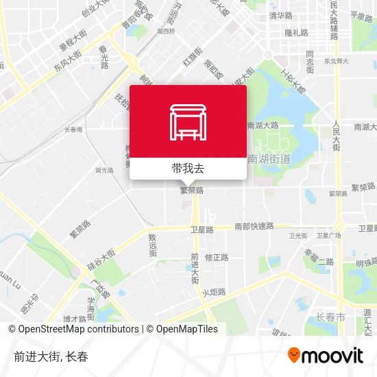 前进大街地图
