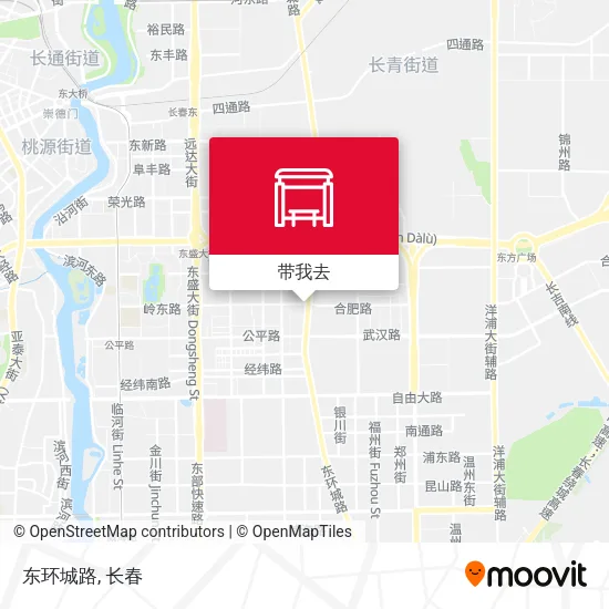 东环城路地图
