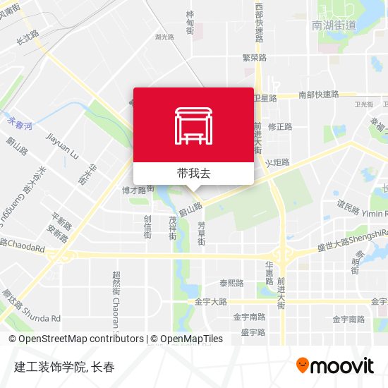 建工装饰学院地图