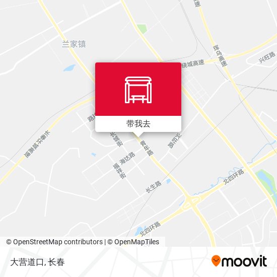 大营道口地图