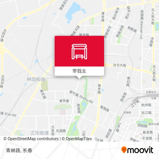 青林路地图