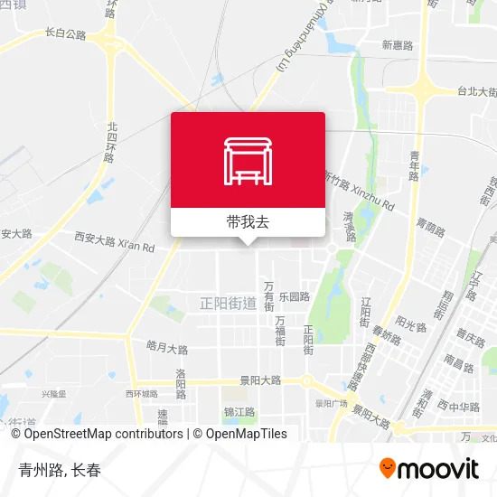 青州路地图