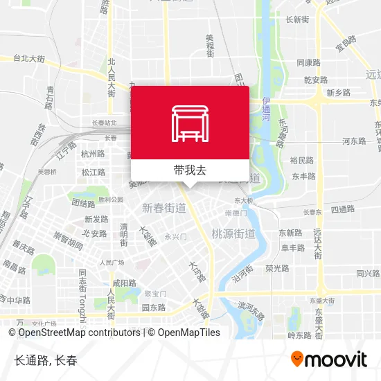 长通路地图