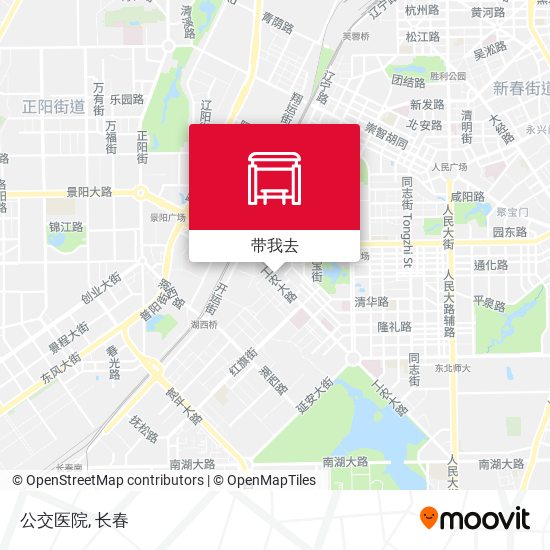 公交医院地图