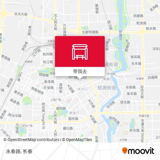 永春路地图