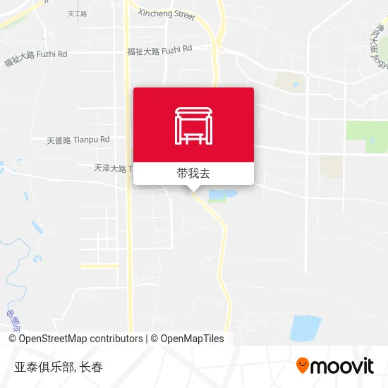 亚泰俱乐部地图