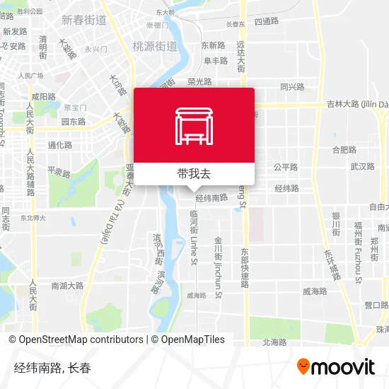经纬南路地图