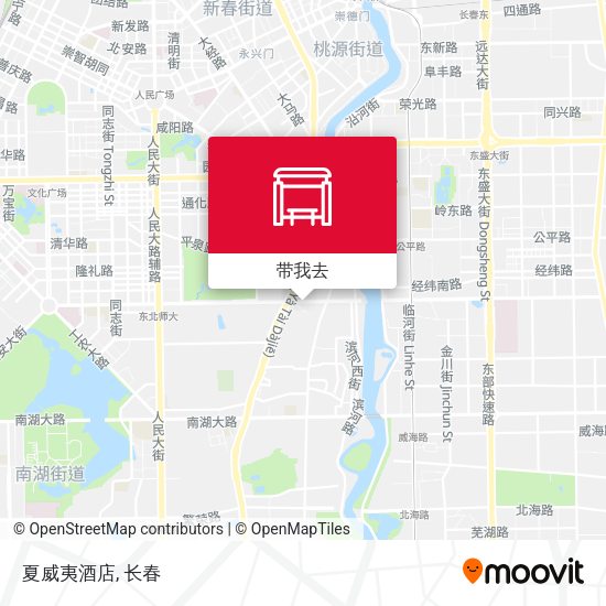 夏威夷酒店地图