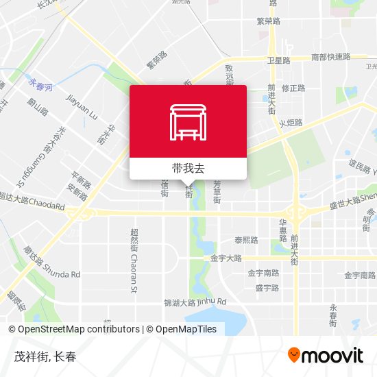 茂祥街地图