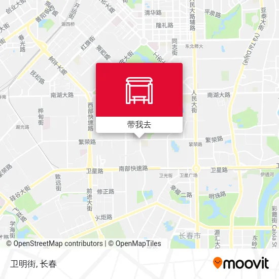 卫明街地图