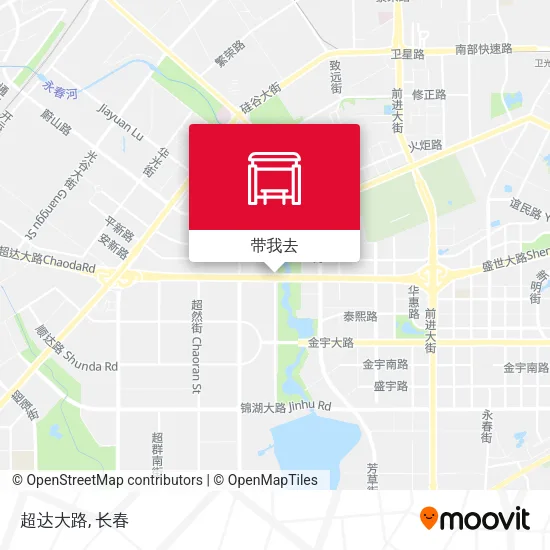 超达大路地图