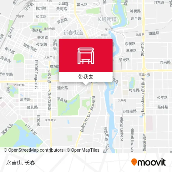 永吉街地图