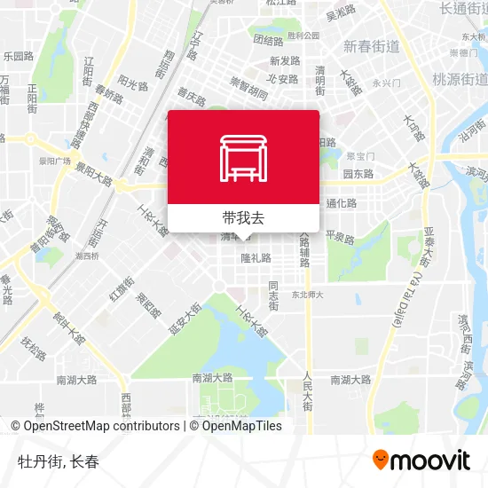 牡丹街地图