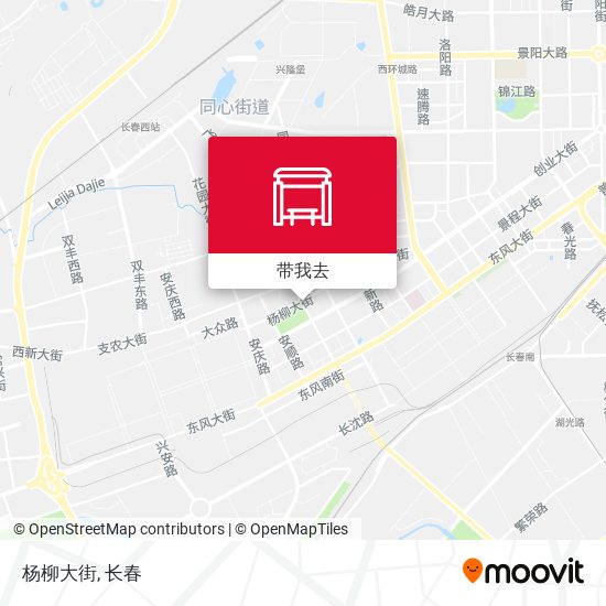 杨柳大街地图