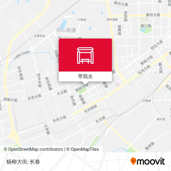杨柳大街地图