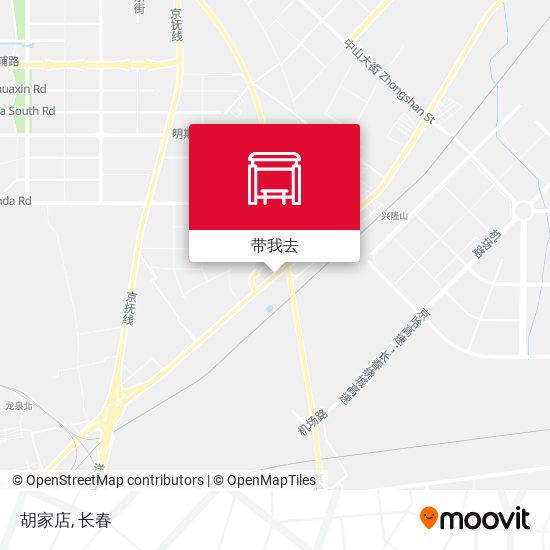 胡家店地图