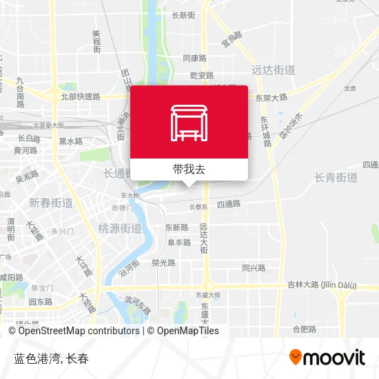 蓝色港湾地图