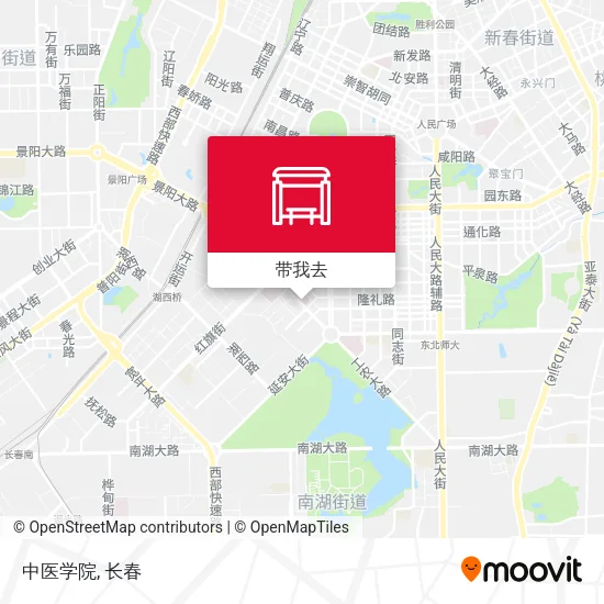 中医学院地图