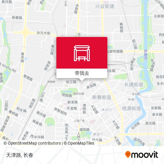 天津路地图
