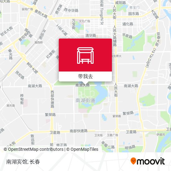 南湖宾馆地图
