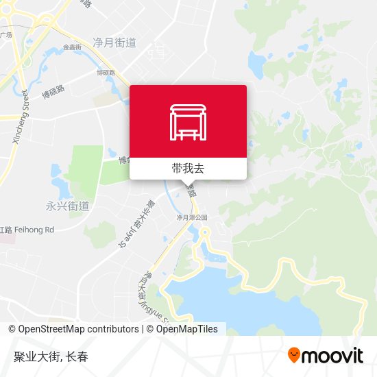 聚业大街地图