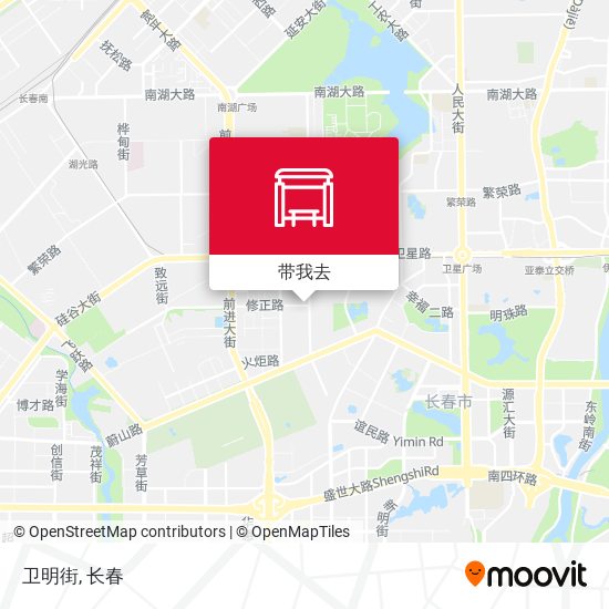 卫明街地图