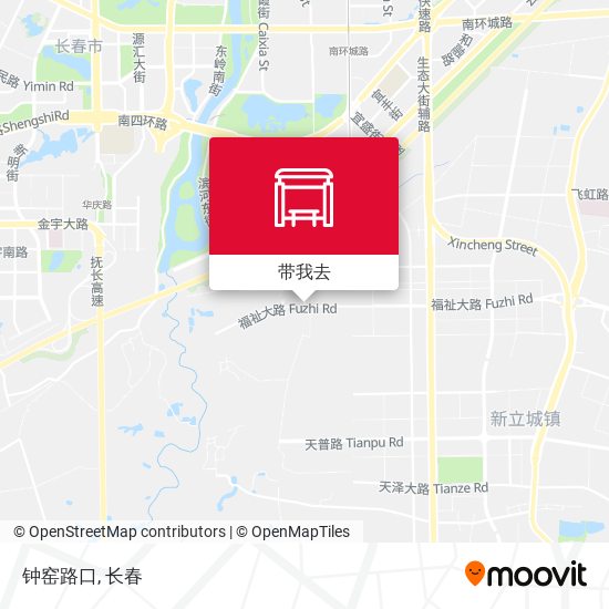 钟窑路口地图