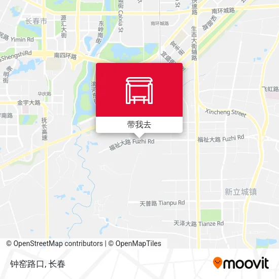 钟窑路口地图