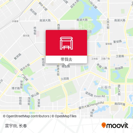 震宇街地图