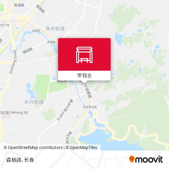 森杨路地图