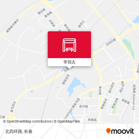 北四环路地图