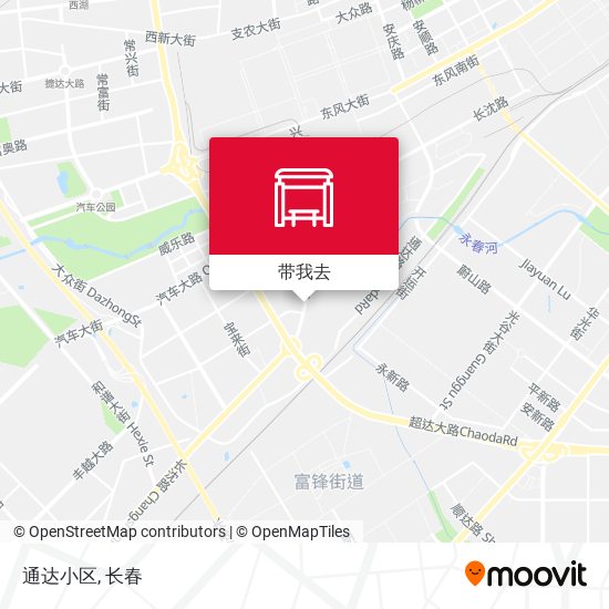 通达小区地图