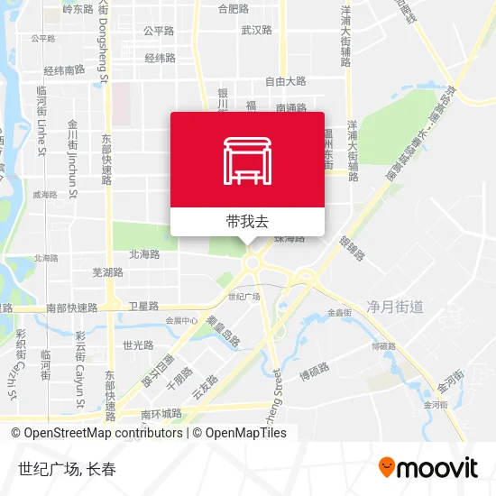 世纪广场地图