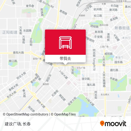 建设广场地图