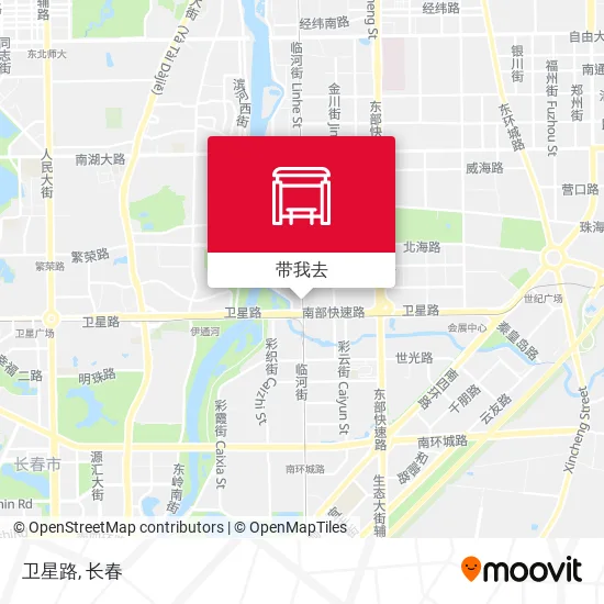 卫星路地图