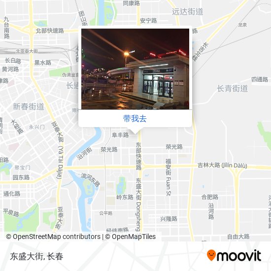 东盛大街地图