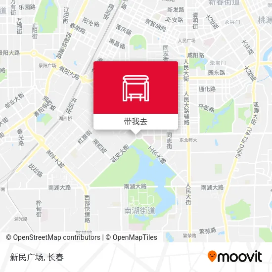 新民广场地图