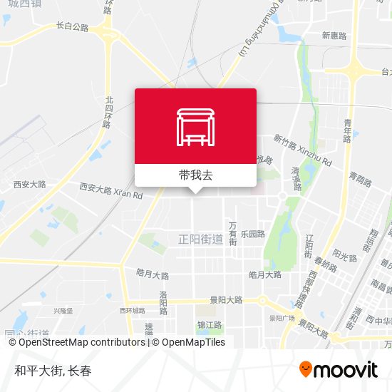 和平大街地图