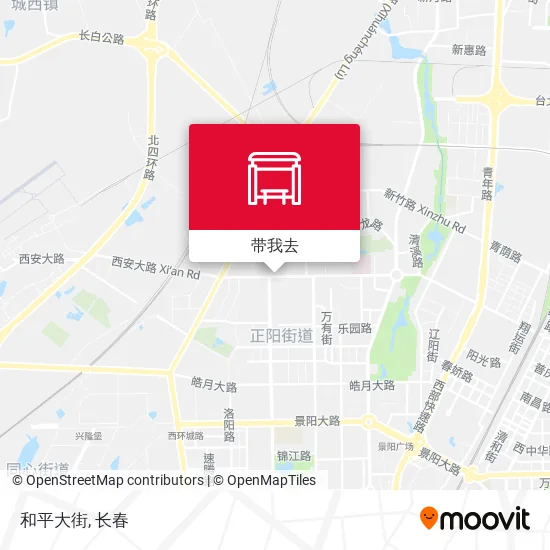和平大街地图